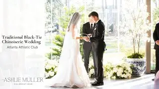 Traditional Chinoiserie Atlanta Athletic Club Wedding by Ashlie Muller Celebrations