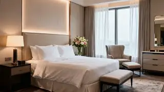 ide design kamar tidur ala hotel bintang 5 | 5-star hotel style bedroom design ideas