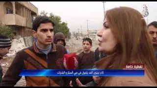 كادر نينوى الغد يتجول في حيي السكر والبلديات