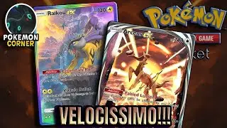Il mazzo Arceus EX + Raikou EX è velocissimo!!! - Pokemon TCG Pocket