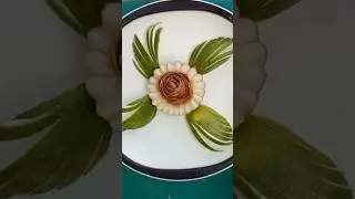 Next-level Fruit Cutting Apple 🍎 Carving ❤️#apple #fruitcutting #fruitcarving #satisfying #shorts 🔥💯