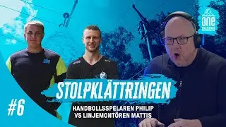 ONE Nordic Challenge Avsnitt 6 - Stolpklättring  handbollsspelaren Philip Henningsson vs ONE.