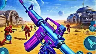 FPS Robot Transform Battle _Offline FPS Robot Gun Battle &ndash; Android Gameplay