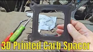 Проставка карбюратора, распечатанная на 3D-принтере! Работает или нет? Sirayatech Fibreheart PAHT.