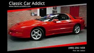 Тест-драйв Pontiac Trans AM WS6 1996 года, оригинальный пробег 28 тыс. миль, ПРОДАНО. Классически...