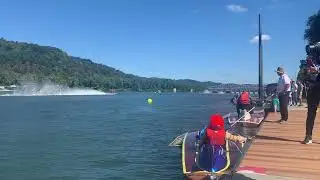 Apba New Martinsville 2025 vintage hydroplane Saturday
