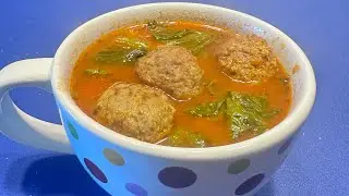 Meatball and Vegetable Soup