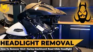 How to Remove Headlight on Harley-Davidson&reg; Road Glide '23.5+