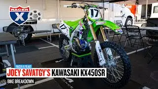 Inside Joey Savatgy's Rick Ware Racing Kawasaki KX450SR | Racer X Films
