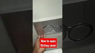how to open flash tank cover#short