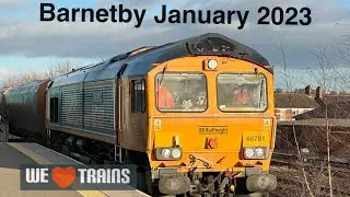 Barnetby Station January 2023