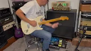 Fender John Cruz Stamp Reissue 56 Stratocaster Custom Shop. Test Guitar Sound.