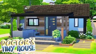 DOCTOR'S TINY HOUSE 🖤 | The Sims 4: Speed Build