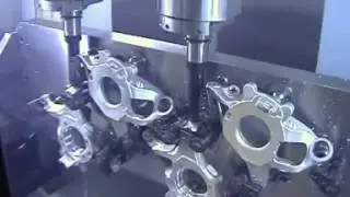 MC 534 Compact TWIN  STAMA TWIN Spindle Milling Machine Knuckle Machined (UMA srl)