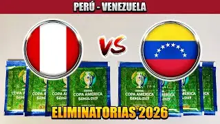 Simulacion de PERÚ - VENEZUELA | ELIMINATORIAS SUDAMERICANAS 2026 (Copa America 2019 Panini)