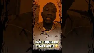 Sahaba bi mo yenguel Arace 🥺 #history #seneweb #senegal