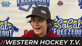 Western Selects Player Of the Game Post Game Interview with #16 Carter Morris!!