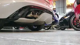 2017 Jaguar F-type R cold start