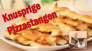 Knusprige Pizzastangen mit dem Thermomix