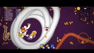 WORMS ZONE .IO 🐍BIG SNAKE NICE GAME PLAY🐛#wormszone #worms #snake #gaming #gameplay