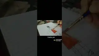 Mixing China flag .. Satisfying Paintings #short #painting #mixing