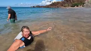 Grandma Gets Washed Out to Sea