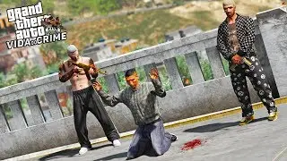 GTA V : VIDA DO CRIME | BARBA NEGRA ME DEU O PRIMEIRO TRAMPO DA FAVELA | EP#35