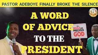 AN ADVICE THAT WOULD SURELY STOP THE KILLING IN NIGERIA -PASTOR ADEBOYE 