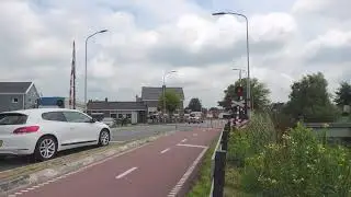 Spoorwegovergang/Železniční přejezd Stadskanaal (Netherlands) 20.7.2025