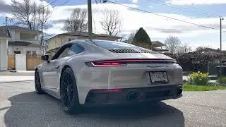 Sound Test. Cargraphic exhaust valve controller 2022 Porsche 992 911 GTS4
