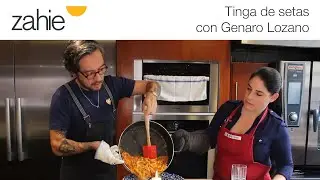 Tinga de setas, con Genaro Lozano. ¡Facilísima!
