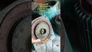 how to full out impeller and shalfsesal in manual water pump motor.🤑