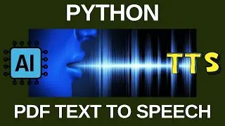 Generate Audio from PDF Using Python | Gradio | Coqui TTS | PyPDF2