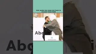 POV: When you get called on stage to collect your prize.#MuftiMenk gets a shock.