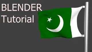 BLENDER TUTORIAL: Simulating a Flag
