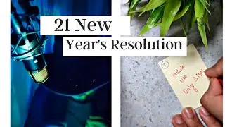 My 21 New Year's Resolution For The Year 2021 || Netman 198/500
