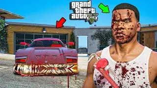 GTA 5 - Franklin Got Cursed Killer Car At Franklin's House