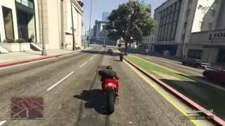 Grand Theft Auto V грабим банк.