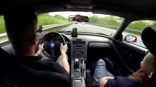 2 NSX playing from the Nürburgring to Luxembourg on authobahns