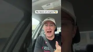 imagine not paying any tax on crypto