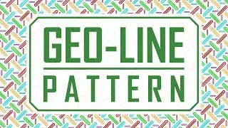 How to crate Geometric Lines pattern || Adobe Illustrator CC