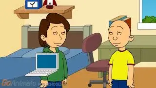 Caillou wins a barney error/reward day #goanimate #cringe