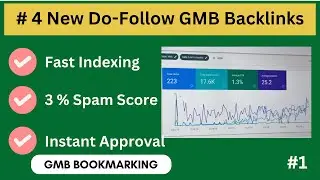 4 New Do-follow GMB Bookmarking Backlinks 2023 @dml-training