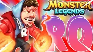 FaZe Rug Pro level 1 To 100 - NEW Fire Attacker | BEST Skills & Combat - Monster Legends