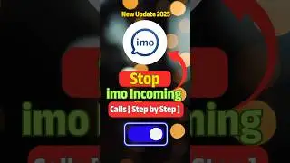 imo SECRET 2025 | How to Stop Incoming Calls on imo | ইমো কল বন্ধ করার উপায় | Tech Zone #shorts