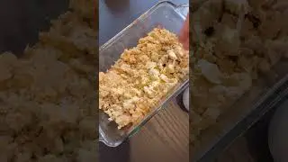 Protein-Packed Apple Crumble