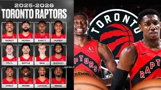 2025 26 Toronto Raptors Roster | Lineup & Full Team Breakdown!