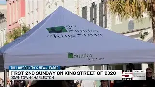 VIDEO: First 2nd Sunday on King Street of 2026 shows importance of shopping local