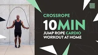 10 Minute Cardio Workout at Home from Crossrope