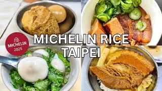 TRYING EVERY MICHELIN RICE DISH IN TAIWAN